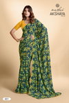 Akshaya Vol 4 By Kashvi Swarovski Work Weightless Printed Sarees Wholesale Online
